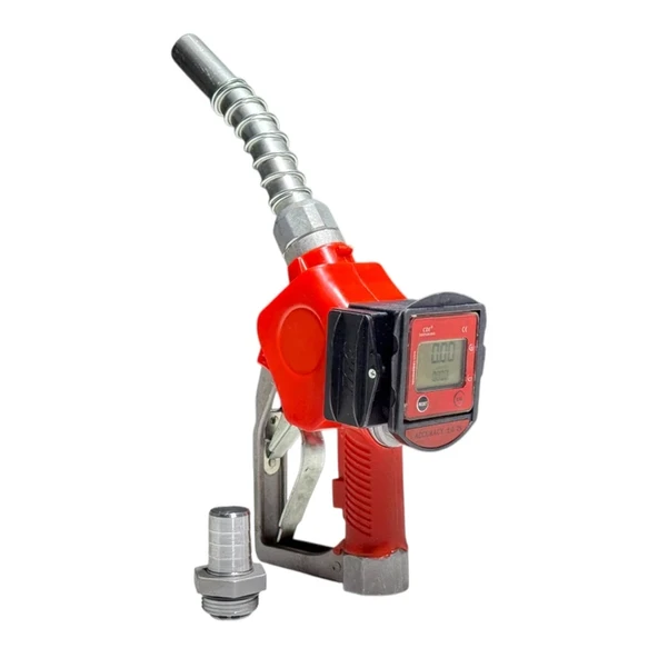 Sayaçlı Otomatik Akaryakıt Tabancası LCD Ekran-Tarımgaraj ürün görseli