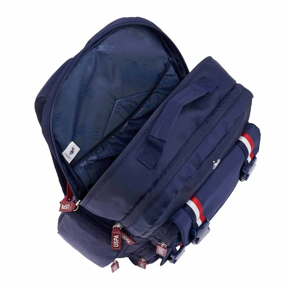 U.S. Polo Lacivert Okul Çantası - Resim 3