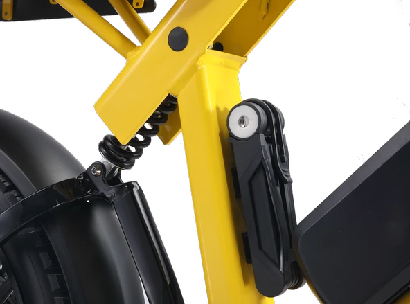 APE RYDER COLOBUS PREMIUM 750W ELEKTRİKLİ BİSİKLET SARI - 4