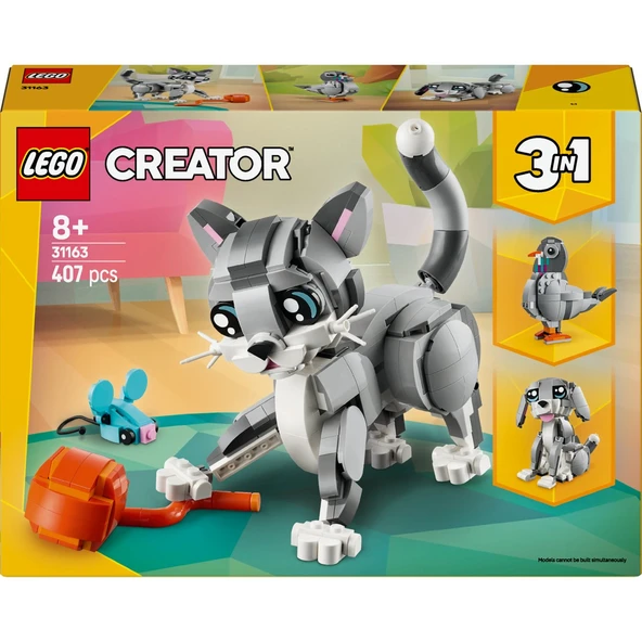 LEGO CREATOR OYUNBAZ KEDİ 31163 - Resim 3