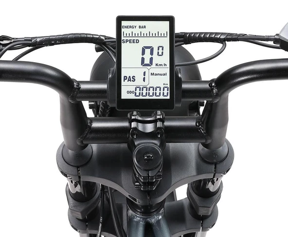 APE RYDER A10 ELEKTRİKLİ BİSİKLET ANTRASİT GRİ - 3