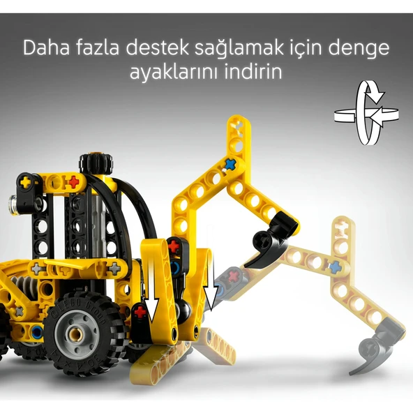 LEGO 42197 KAZICI YüKLEYİCİ - Resim 7