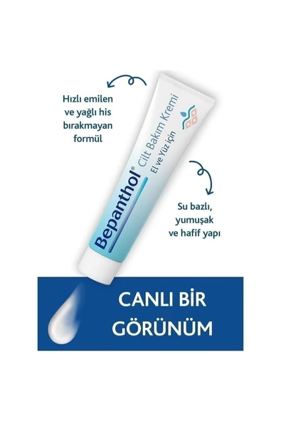 Bepanthol El Ve Yüz Cilt Bakım Krem 30 gr - 5