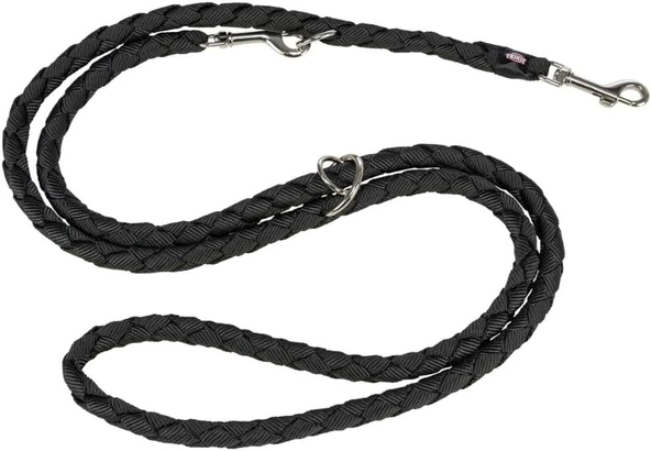 Trixie Cavo Ayarlanabilir Köpek Gezdirme Tasması L-XL 2M/12MM Siyah ürün görseli