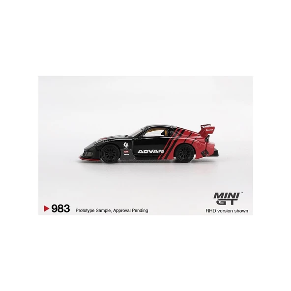 MİNİ GT 1/64 MAZDA SUPER SILHOUETTE ADVAN - Resim 4