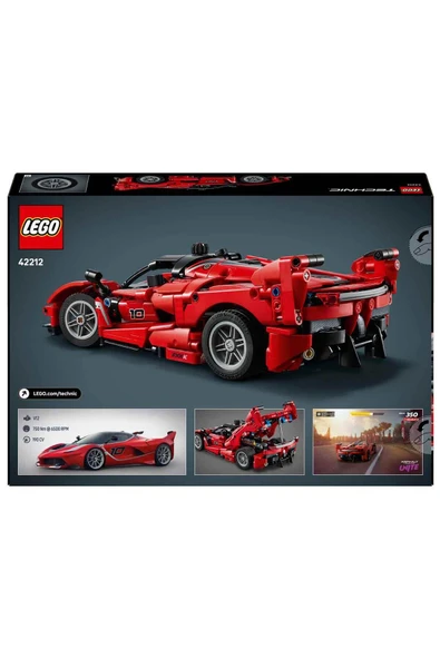 Lego 42212 Technıc Ferrari FXX K - Resim 4