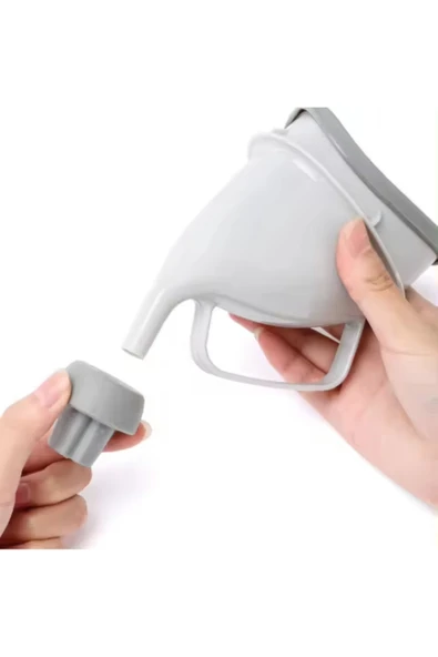 NACTUMU Ayakta Kullanım için Kadın, Erkek ve Çocuklar için Çok Amaçlı Acil Pisuvar Huni - Resim 4