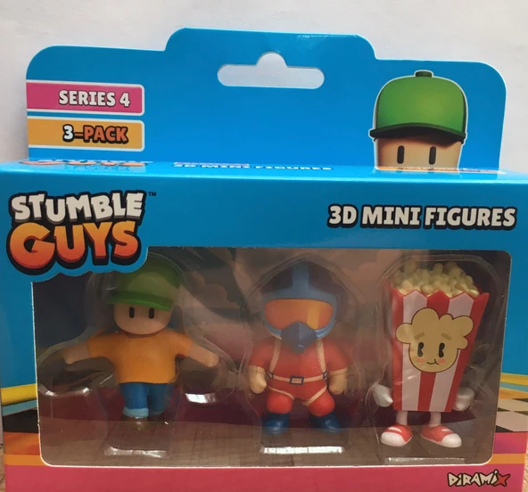 Stumble Guys Seri 4 3'lü Mini Figür Mr.Stumble ürün görseli