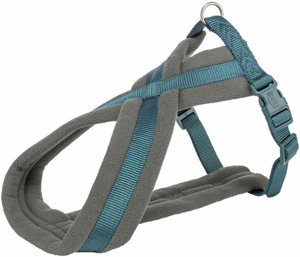 Trixie Premium Köpek Yürüyüş Göğüs Tasması L 60-100 Cm / 25 MM Petrol Mavisi - 1