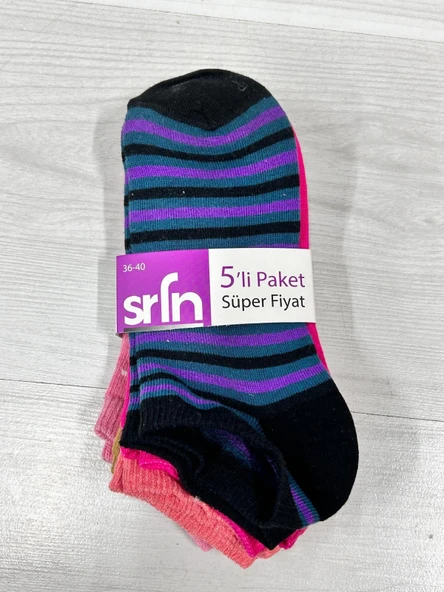 Şirin  Bayan Patik Çorap 335 (5li) ürün görseli