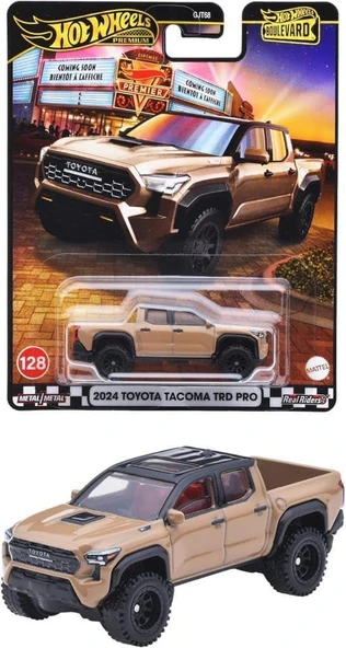 Hot Wheels Premium Boulevard 2024 Toyota Tacoma TRD Pro GJT68 JBL08 - Resim 4