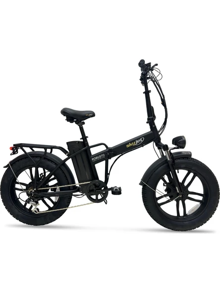 SKYJET ROBUSTO PREMIUM ELEKTRİKLİ BİSİKLET SİYAH