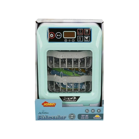 Ev aleti bulaşık makinesi sesli ışıklı - Resim 2