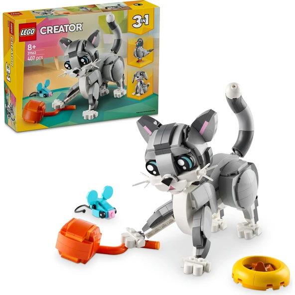 LEGO CREATOR OYUNBAZ KEDİ 31163 ürün görseli