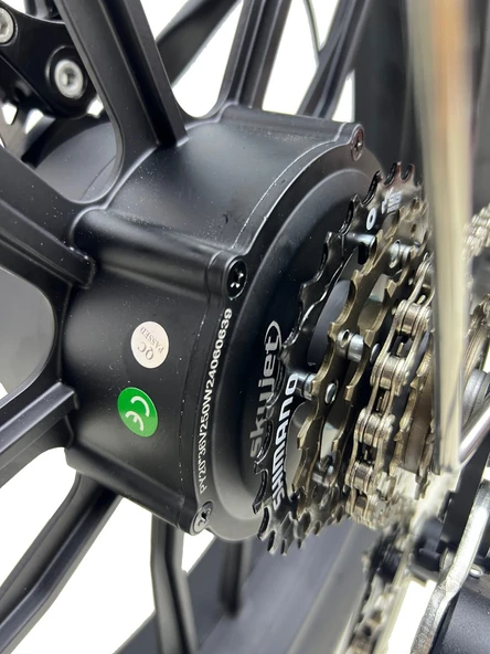 SKYJET ROBUSTO PREMIUM ELEKTRİKLİ BİSİKLET SİYAH - 4