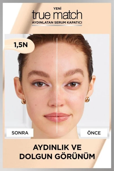 L'Oreal Paris True Match Aydınlatan Serum Kapatıcı - 1.5n 11 ml - 6