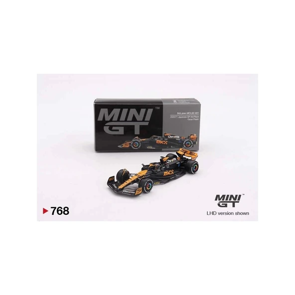 Mini GT 1/64  McLaren MCL60 Oscar Piastri ürün görseli