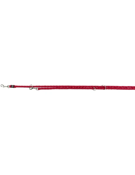 Trixie Cavo Ayarlanabilir Köpek Gezdirme Tasması L-XL 2M/18MM Kırmızı - 1