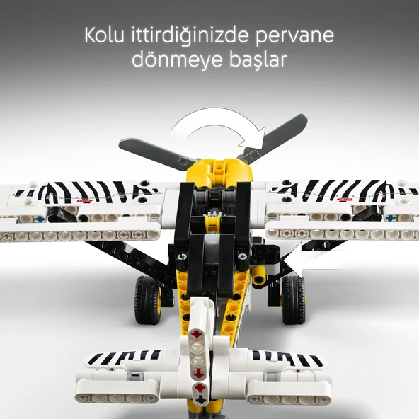 LEGO 42198 Technic Arazi Uçağı - Resim 6