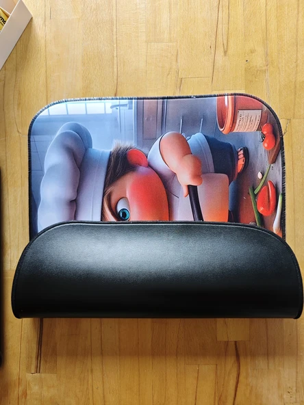 SGE TEKNOLOJİ 55X45 CM 3 KIZGIN ŞEF KAYDIRMAZ TABAN SPEED YÜZEY OYUNCU MOUSE PAD GAMİNG PAD - 5