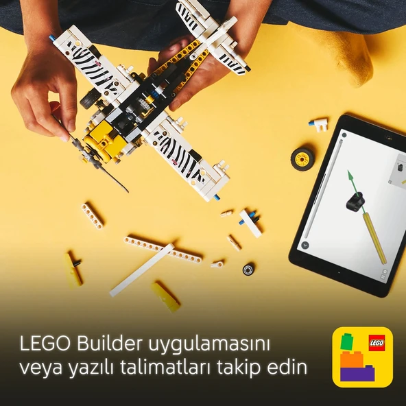 LEGO 42198 Technic Arazi Uçağı - Resim 9