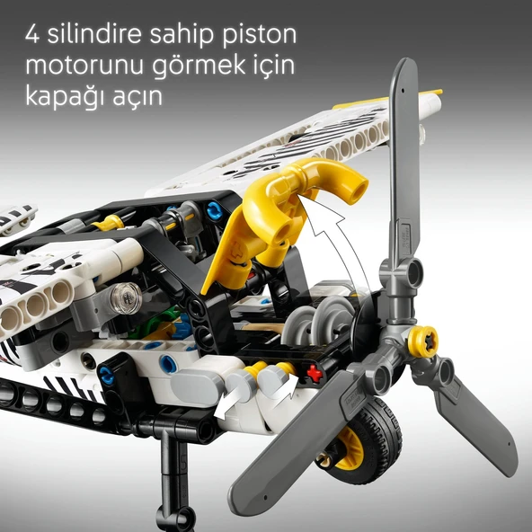 LEGO 42198 Technic Arazi Uçağı - Resim 10