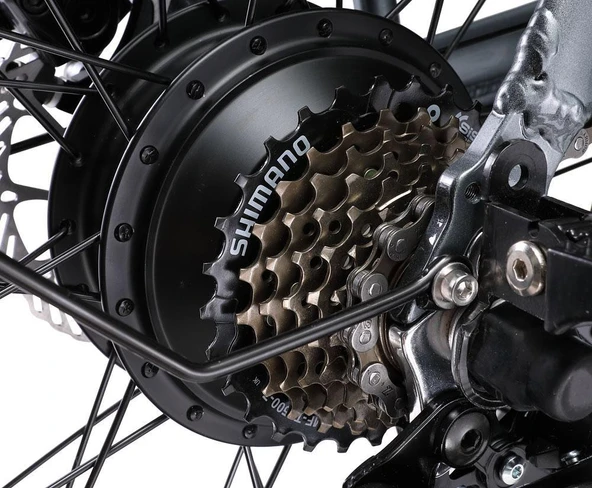 APE RYDER A10 ELEKTRİKLİ BİSİKLET ANTRASİT GRİ - 4