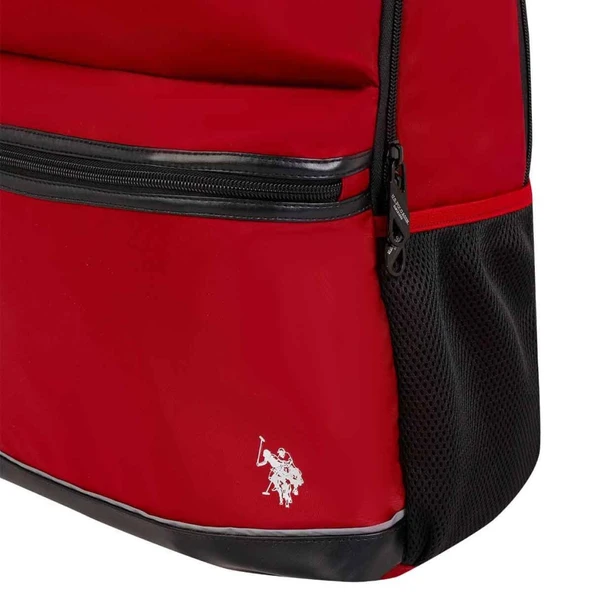 U.S. Polo Kırmızı Okul Çantası - Resim 2