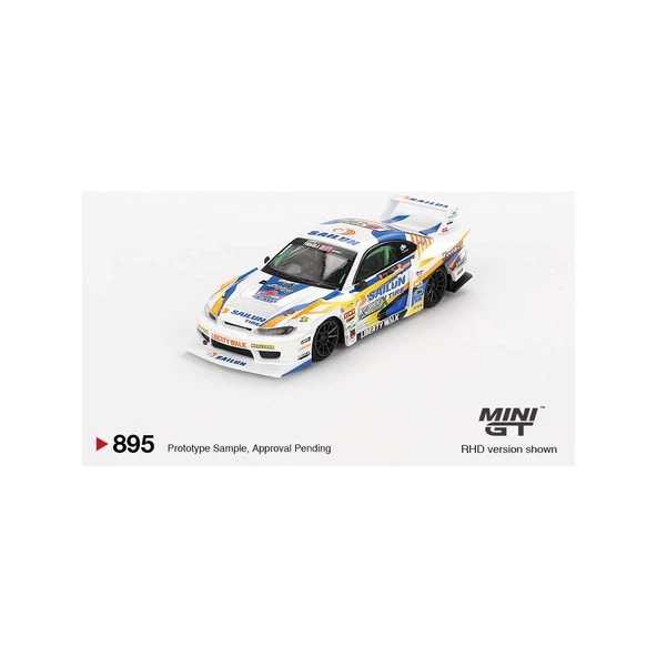 Mini GT 1/64 Nissan LB-Super Silhouette S15 SILVIA 2023 Formula Drift Japan - Blister Paket - Resim 2