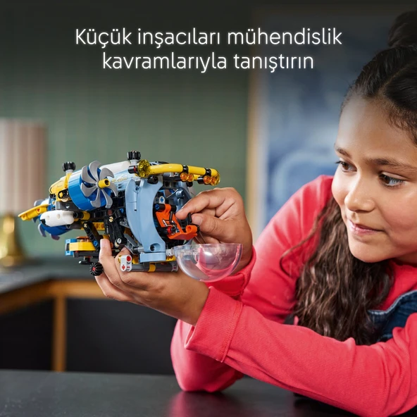 LEGO 42201 Technic Derin Deniz Araştırma Denizaltısı - Resim 8