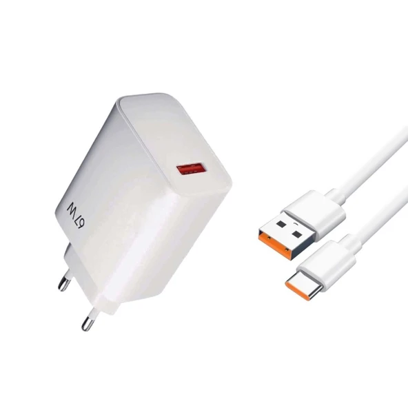 PDAteknoloji Shoami 67W Turbo Şarj Aleti ve Type-C Kablo Seti SH-67 ürün görseli 1