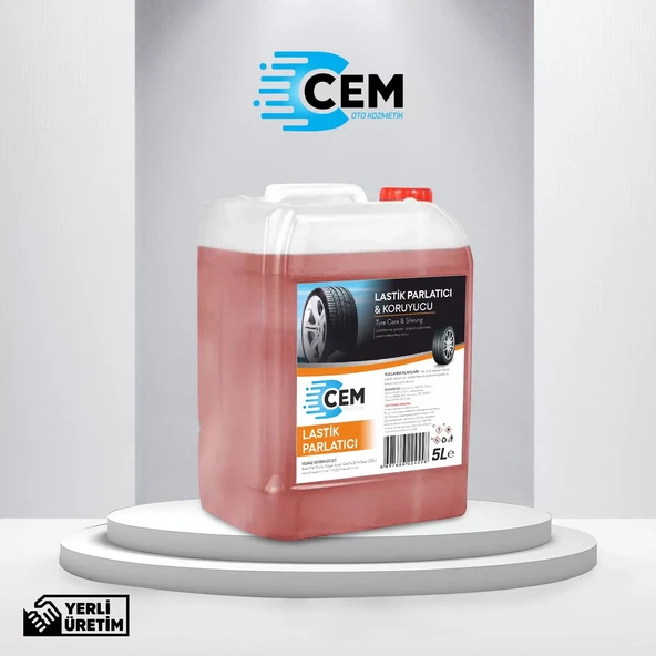 CEM CAR CARE Ultra Lastik Parlatıcı ve Koruyucu 5 KG - Resim 2