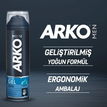 Arko Men, Cool Tıraş Jeli - 200 ml - Resim 3