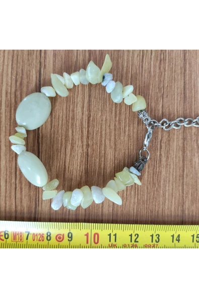 Doğal Enerji Kombini – Yeşim Bileklik - 9859 - Resim 4