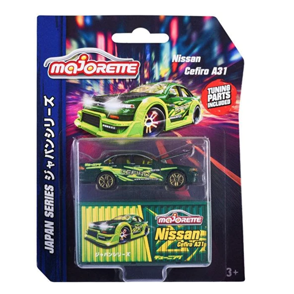 Majorette Japan Series Deluxe Araçlar Nissan Cefiro A31 Model Araba ürün görseli 1