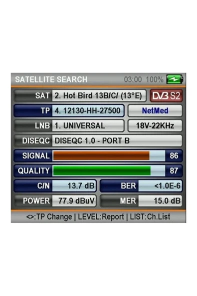 Satfinder 4 Hd Ultra | Görüntülü Uydu Yön Bulucu Yön Bulma Cihazı - Resim 4