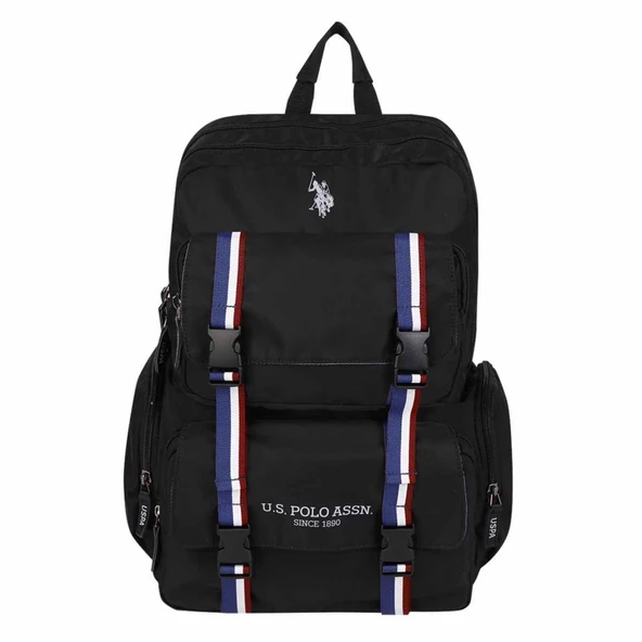 U.S. Polo Siyah Okul Çantası Siyah ürün görseli