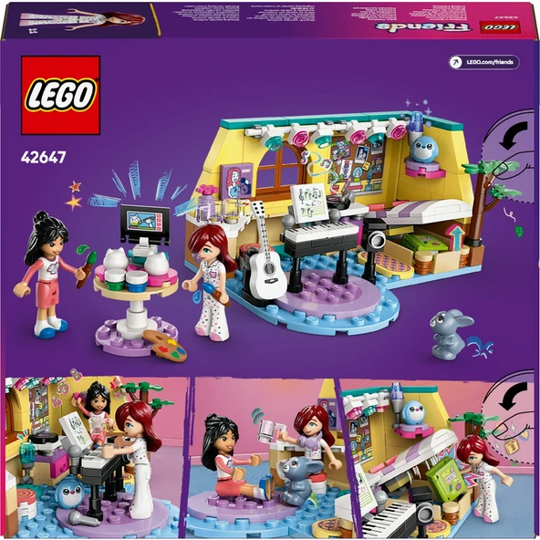 LEGO FRİENDS PAİSLYNİN ODASI 42647 - Resim 4