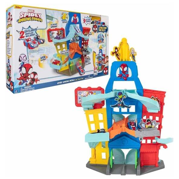 Spidey Amazing Friends Araba Oyun Seti ürün görseli