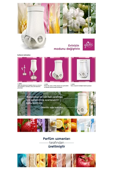 Elektrikli Oda Kokusu Kit Bahar Çiçekleri + Yedek Bahar Çiçekleri - 7