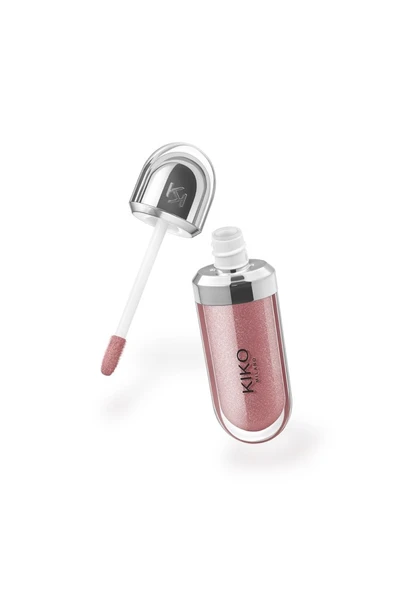 KIKO Dudak Parlatıcısı - 3D Hydra Lip Gloss - 35 Pearly Warm Mauve - Besleyici ve Nemlendirici