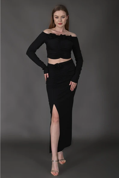 Trend Kadın Yeni Sezonda Şıklığı Ve Konforu Bir Araya Getiren İkili Takım ürün görseli