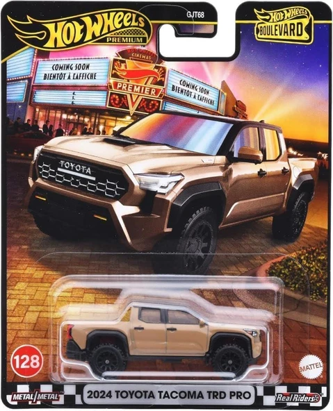 Hot Wheels Premium Boulevard 2024 Toyota Tacoma TRD Pro GJT68 JBL08 ürün görseli