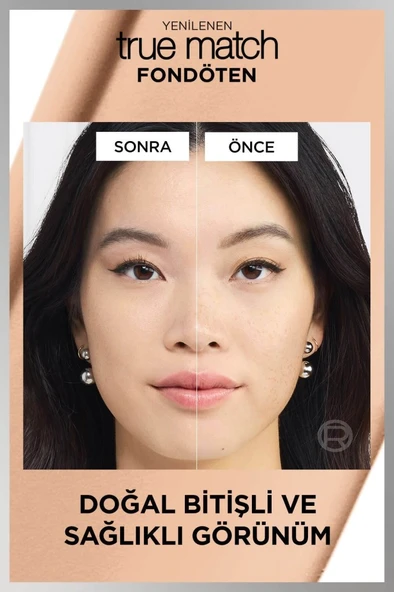 L'Oreal Paris True Match Bakım Yapan Fondöten - 1.5N Nötr Alt Ton - 7