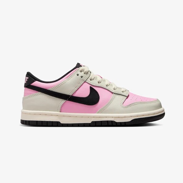 Nike Dunk Low Genç Pembe Spor Ayakkabı  FB9109-601 - Resim 3