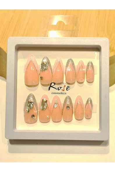 Monalisa Home Lüks Tasarım Taşlı Yapay Tırnak ürün görseli 1