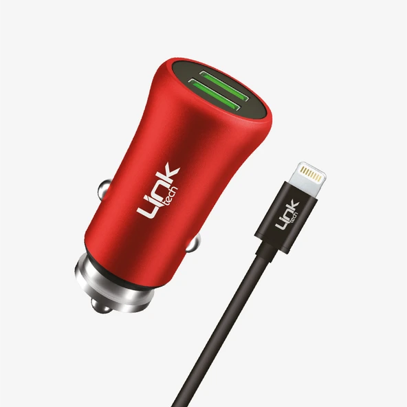 M582 Metal Lightning Kablolu USB Araç Şarj Cihazı - 2