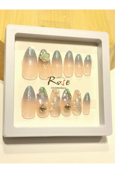 Monalisa Home Lüks Tasarım Taşlı Yapay Tırnak