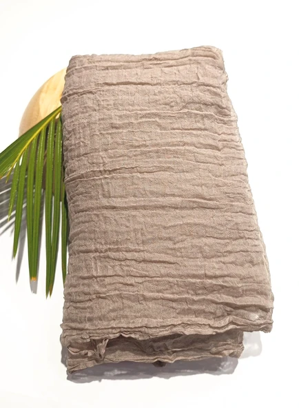 Monalisa Home 180x90 Lüks Figürlü Gösterişli Müslin Şal ürün görseli