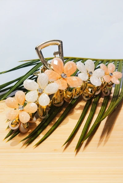 Monalisa Home 10 cm Lüks Gösterişli Renkli Metal Kıstırma Toka ürün görseli